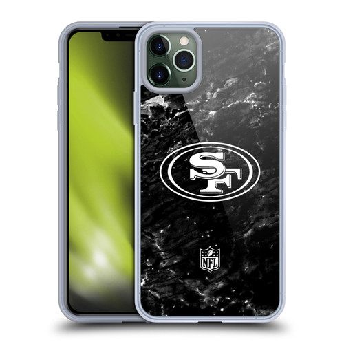 NFL San Francisco 49ers Artwork Marble Soft Gel Case for Apple iPhone 11 Pro Max