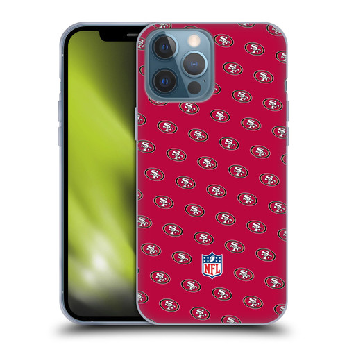 NFL San Francisco 49ers Artwork Patterns Soft Gel Case for Apple iPhone 13 Pro Max