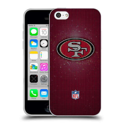 NFL San Francisco 49ers Artwork LED Soft Gel Case for Apple iPhone 5c
