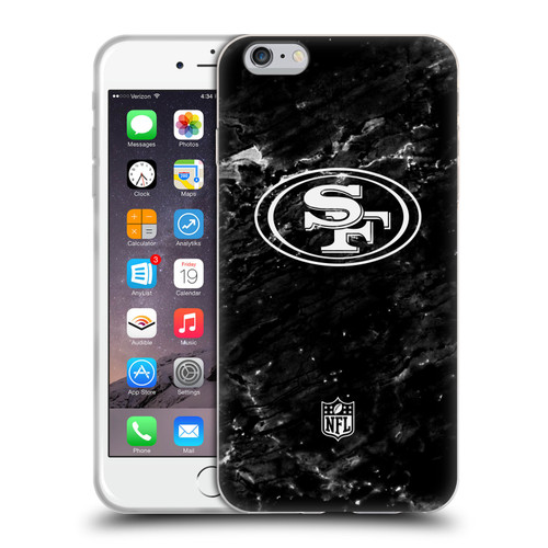 NFL San Francisco 49ers Artwork Marble Soft Gel Case for Apple iPhone 6 Plus / iPhone 6s Plus
