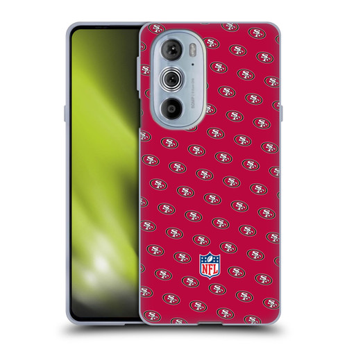 NFL San Francisco 49ers Artwork Patterns Soft Gel Case for Motorola Edge X30