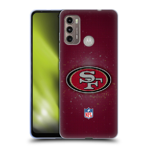 NFL San Francisco 49ers Artwork LED Soft Gel Case for Motorola Moto G60 / Moto G40 Fusion