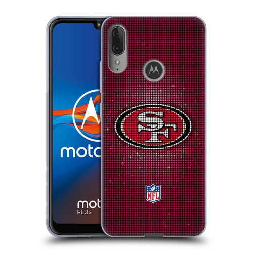 NFL San Francisco 49ers Artwork LED Soft Gel Case for Motorola Moto E6 Plus