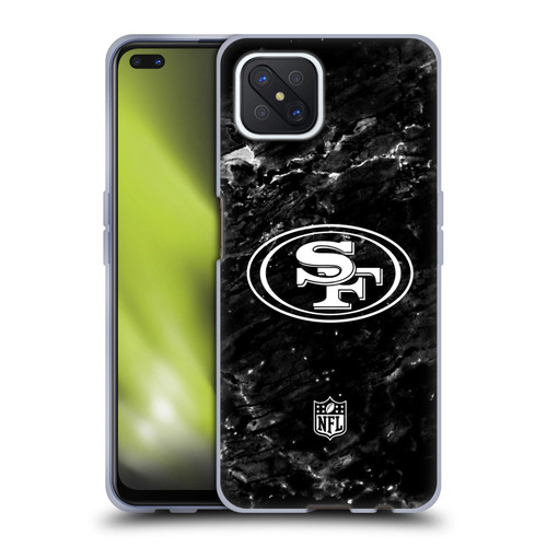 NFL San Francisco 49ers Artwork Marble Soft Gel Case for OPPO Reno4 Z 5G