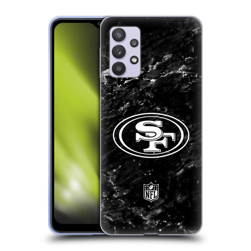 NFL San Francisco 49ers Artwork Marble Soft Gel Case for Samsung Galaxy A32 5G / M32 5G (2021)