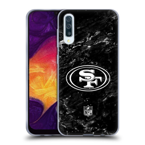 NFL San Francisco 49ers Artwork Marble Soft Gel Case for Samsung Galaxy A50/A30s (2019)
