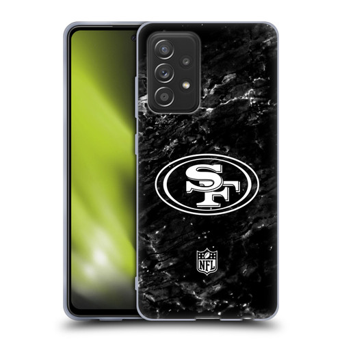 NFL San Francisco 49ers Artwork Marble Soft Gel Case for Samsung Galaxy A52 / A52s / 5G (2021)