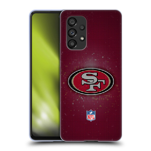 NFL San Francisco 49ers Artwork LED Soft Gel Case for Samsung Galaxy A53 5G (2022)
