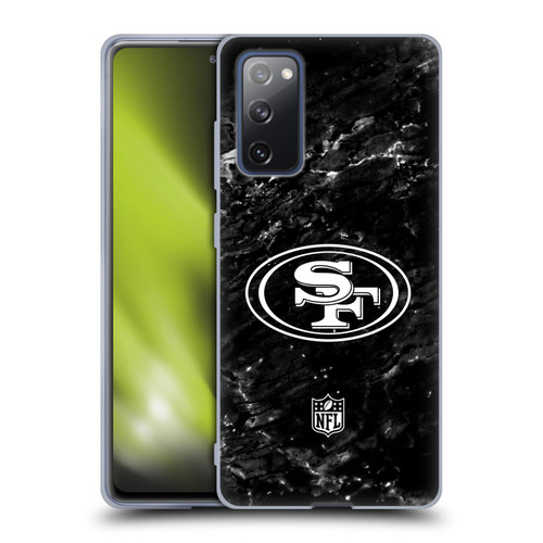 NFL San Francisco 49ers Artwork Marble Soft Gel Case for Samsung Galaxy S20 FE / 5G