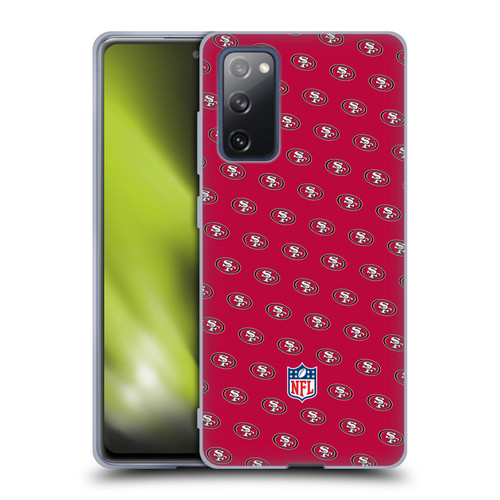 NFL San Francisco 49ers Artwork Patterns Soft Gel Case for Samsung Galaxy S20 FE / 5G