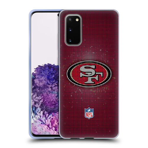 NFL San Francisco 49ers Artwork LED Soft Gel Case for Samsung Galaxy S20 / S20 5G