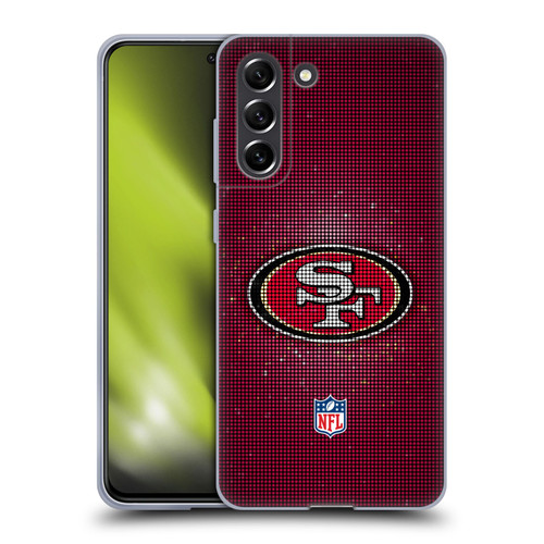 NFL San Francisco 49ers Artwork LED Soft Gel Case for Samsung Galaxy S21 FE 5G