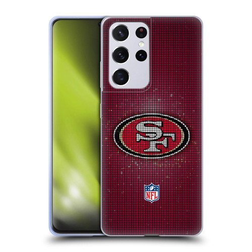 NFL San Francisco 49ers Artwork LED Soft Gel Case for Samsung Galaxy S21 Ultra 5G