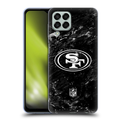 NFL San Francisco 49ers Artwork Marble Soft Gel Case for Samsung Galaxy M33 (2022)