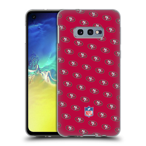 NFL San Francisco 49ers Artwork Patterns Soft Gel Case for Samsung Galaxy S10e