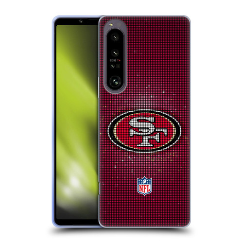 NFL San Francisco 49ers Artwork LED Soft Gel Case for Sony Xperia 1 IV