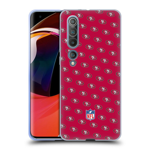 NFL San Francisco 49ers Artwork Patterns Soft Gel Case for Xiaomi Mi 10 5G / Mi 10 Pro 5G