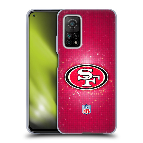 NFL San Francisco 49ers Artwork LED Soft Gel Case for Xiaomi Mi 10T 5G