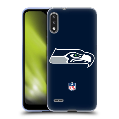 NFL Seattle Seahawks Logo Plain Soft Gel Case for LG K22