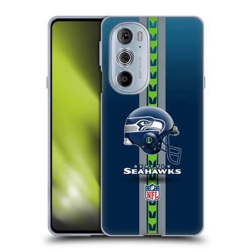 NFL Seattle Seahawks Logo Helmet Soft Gel Case for Motorola Edge X30