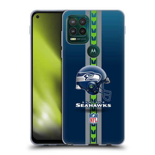 NFL Seattle Seahawks Logo Helmet Soft Gel Case for Motorola Moto G Stylus 5G 2021