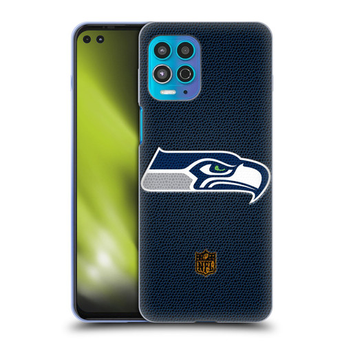 NFL Seattle Seahawks Logo Football Soft Gel Case for Motorola Moto G100