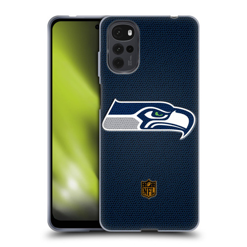 NFL Seattle Seahawks Logo Football Soft Gel Case for Motorola Moto G22