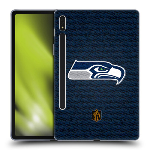 NFL Seattle Seahawks Logo Football Soft Gel Case for Samsung Galaxy Tab S8