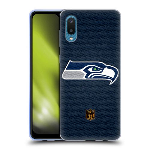 NFL Seattle Seahawks Logo Football Soft Gel Case for Samsung Galaxy A02/M02 (2021)