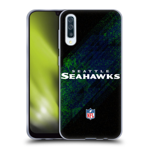 NFL Seattle Seahawks Logo Blur Soft Gel Case for Samsung Galaxy A50/A30s (2019)