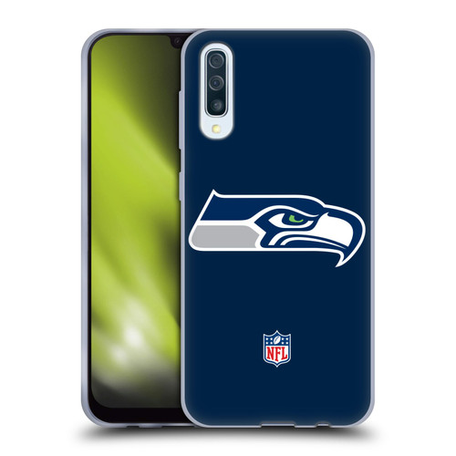 NFL Seattle Seahawks Logo Plain Soft Gel Case for Samsung Galaxy A50/A30s (2019)