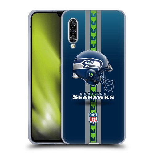 NFL Seattle Seahawks Logo Helmet Soft Gel Case for Samsung Galaxy A90 5G (2019)