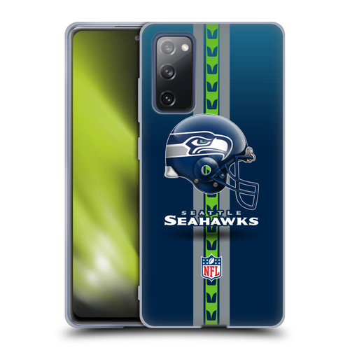 NFL Seattle Seahawks Logo Helmet Soft Gel Case for Samsung Galaxy S20 FE / 5G