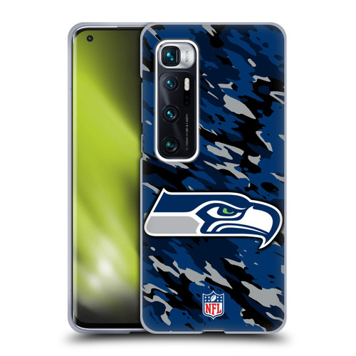 NFL Seattle Seahawks Logo Camou Soft Gel Case for Xiaomi Mi 10 Ultra 5G