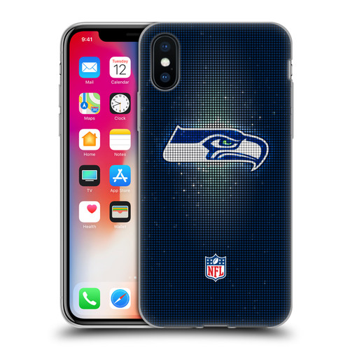NFL Seattle Seahawks Artwork LED Soft Gel Case for Apple iPhone X / iPhone XS NFL Seattle Seahawks Artwork LED Soft Gel Case for Apple iPhone X / iPhone XS