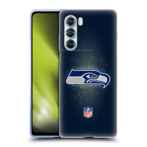 NFL Seattle Seahawks Artwork LED Soft Gel Case for Motorola Edge S30 / Moto G200 5G