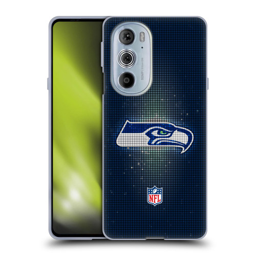 NFL Seattle Seahawks Artwork LED Soft Gel Case for Motorola Edge X30