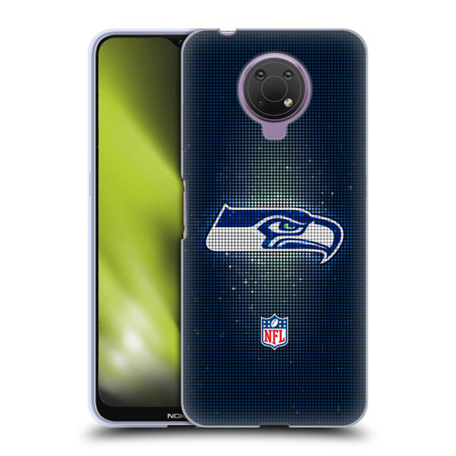 NFL Seattle Seahawks Artwork LED Soft Gel Case for Nokia G10