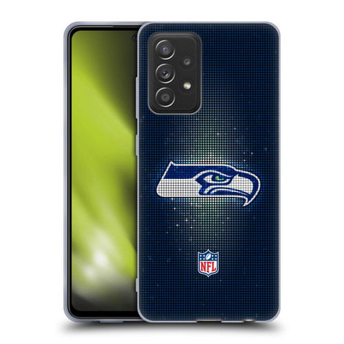 NFL Seattle Seahawks Artwork LED Soft Gel Case for Samsung Galaxy A52 / A52s / 5G (2021)
