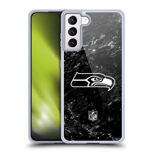 NFL Seattle Seahawks Artwork Marble Soft Gel Case for Samsung Galaxy S21+ 5G NFL Seattle Seahawks Artwork Marble Soft Gel Case for Samsung Galaxy S21+ 5G