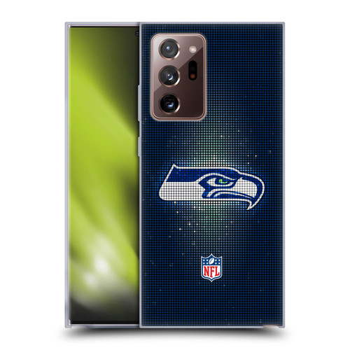 NFL Seattle Seahawks Artwork LED Soft Gel Case for Samsung Galaxy Note20 Ultra / 5G