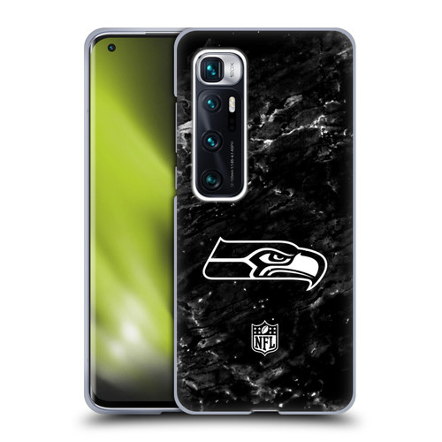 NFL Seattle Seahawks Artwork Marble Soft Gel Case for Xiaomi Mi 10 Ultra 5G