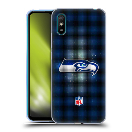 NFL Seattle Seahawks Artwork LED Soft Gel Case for Xiaomi Redmi 9A / Redmi 9AT