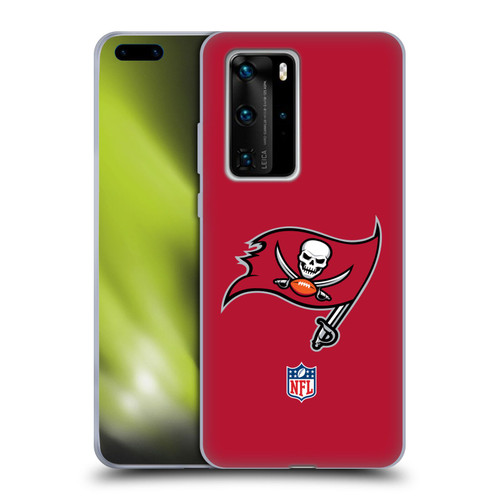 NFL Tampa Bay Buccaneers Logo Plain Soft Gel Case for Huawei P40 Pro / P40 Pro Plus 5G