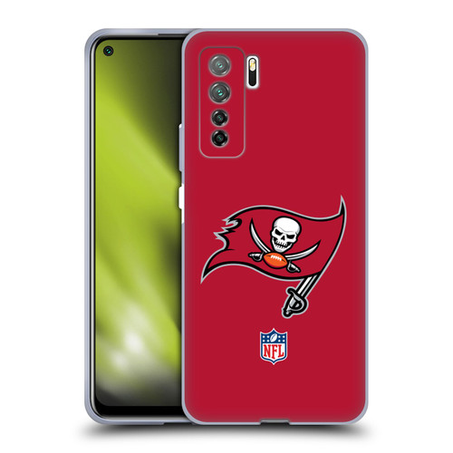 NFL Tampa Bay Buccaneers Logo Plain Soft Gel Case for Huawei Nova 7 SE/P40 Lite 5G