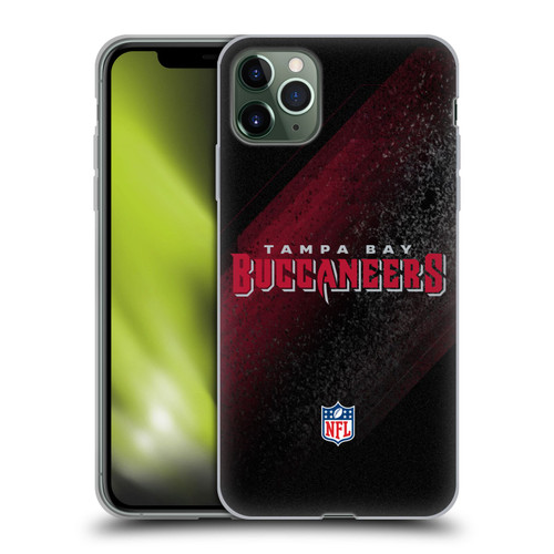 NFL Tampa Bay Buccaneers Logo Blur Soft Gel Case for Apple iPhone 11 Pro Max