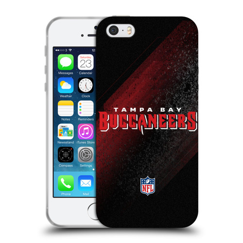 NFL Tampa Bay Buccaneers Logo Blur Soft Gel Case for Apple iPhone 5 / 5s / iPhone SE 2016
