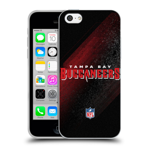 NFL Tampa Bay Buccaneers Logo Blur Soft Gel Case for Apple iPhone 5c