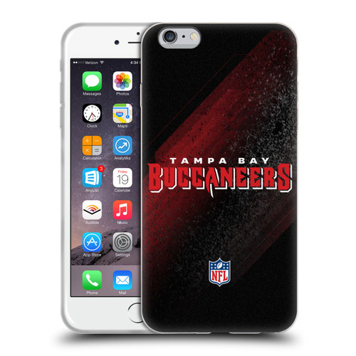 NFL Tampa Bay Buccaneers Logo Blur Soft Gel Case for Apple iPhone 6 Plus / iPhone 6s Plus