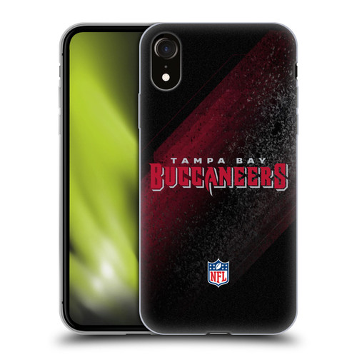 NFL Tampa Bay Buccaneers Logo Blur Soft Gel Case for Apple iPhone XR